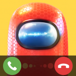 Video call from Among Us Impostors Apk