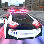 American i8 Police Car Mod Game Apk