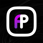 Aline Purple icon pack Pro Paid Apk