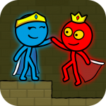 Red and Blue Stickman : Animation Parkour Mod Apk