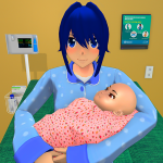 Anime Family Life Simulator: Pregnant Mother Games Apk