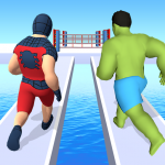 Superhero Bridge Race 3D Mod Apk