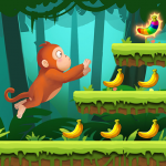 Jungle Monkey Run Mod Apk